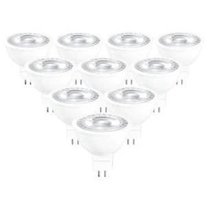 MR16 LED Bulb 5000K Daylight 12V GU5.3 Bipin Base Non-Dimmable 50W Equivalent... - Picture 1 of 8