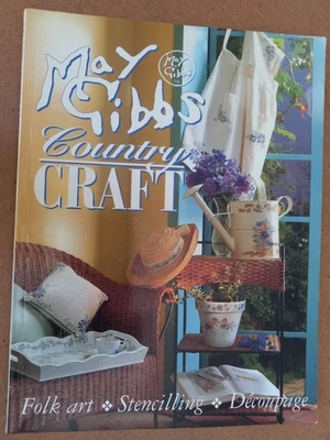 May Gibbs - Country Craft - Folk Art - Stencilling - Decoupage - 1995 - image 1 of 4