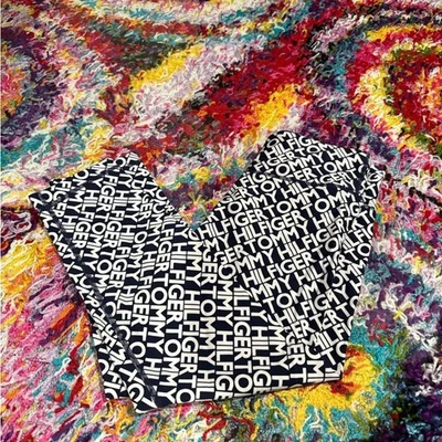 Tommy Hilfiger Navy and White Logo Leggings - Image 1 of 3