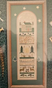 The Drawn Thread NORTH COUNTRY SAMPLER Counted Cross Stitch Alphabet Pattern LTK - Picture 1 of 3