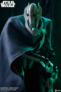 Figura Star Wars General Grievous SIDESHOW Clone Revenge Escala 1/6 EN STOCK - Imagen 1 de 6