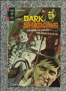 DARK SHADOWS #11 1971 GOLD KEY BARNABAS COLLINS TV HORROR MONSTERS - Picture 1 of 2
