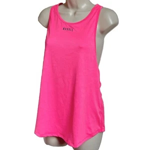 NUEVO Nobull Cuello Redondo Rosa Neón Espalda Corredora Camiseta sin Mangas Mujer’s Pullover Mediano - Imagen 1 de 7