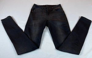 Kancan Damen Skinny Jeans Größe 7/27 Schwarz Denim Baumwollmischung Stretch Low Rise - Bild 1 von 9