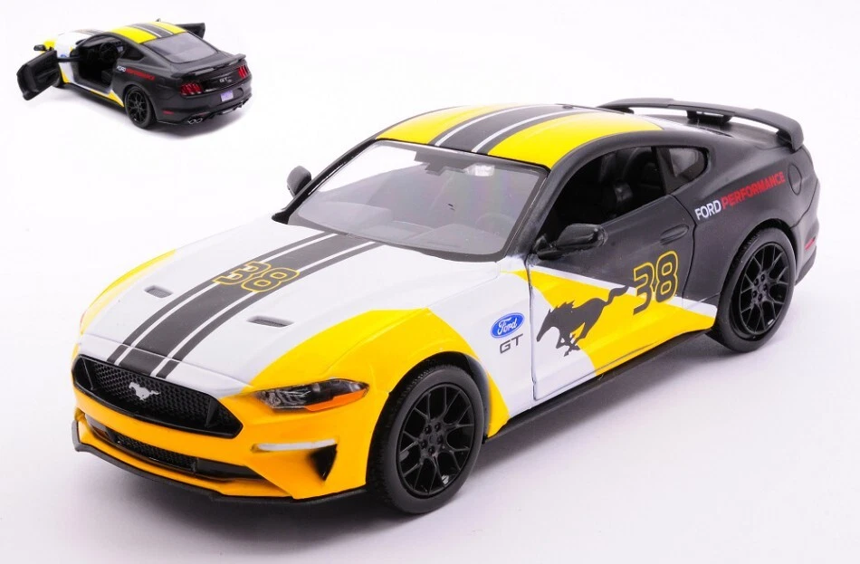 Modellino auto scala 1:24 FORD MUSTANG GT diecast modellismo statico collezione - Immagine 1 di 1