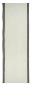 4.7x13.3 Ft Hand-Woven Turkish Hallway Runner Kilim in Beige & Brown, Flat-Weave - Picture 1 of 5