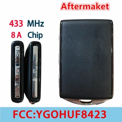 Replace for Volvo XC40 XC60 XC90 S90 V90 V60 Smart Key Remote Fob YGOHUF8423 Foto 1 de 4