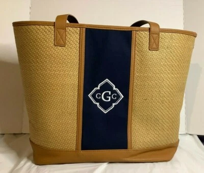 Bolso de Hombro Thirty One Dream Grande Tejido Diseño Paja Natural Paja Foto 1 de 4