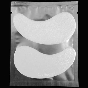 50 Pairs Larger Lint Free Eyelash Extension Under Eye Gel Pads Universal Fit - Picture 1 of 7