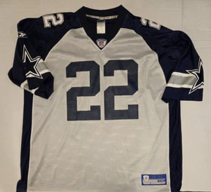NFL Dallas Cowboys Emmit Smith Reebok Trikot Größe 2XL blau/weiß - Bild 1 von 4
