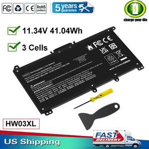 HW03XL Battery For HP Pavilion 15-EG 15-EH 17-CN 17-CP L97300-005 L96887-1D1 - Picture 1 of 16