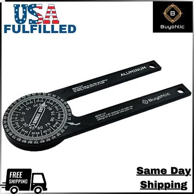 BUYOHLIC 7'' Inch Miter Saw Protractor- USA FULFILLED