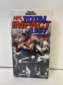 VHS: SPORTS ILLUSTRATED NFL TOTAL IMPACT 1997 QUARTERBACKS UNDER FIRE - Picture 1 of 6