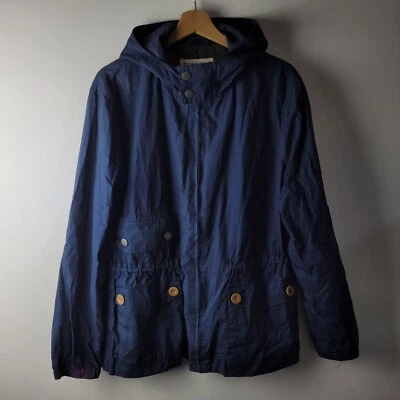 Farah 1920 Men Size M Navy Blue Parka Jacket Mid Length Coat Smart Casual - Image 1 of 4