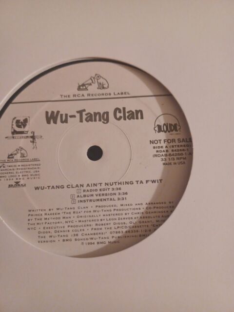 Wu-Tang Clan, Gravel Pit LP (VG)12 & Back In The Game New LP