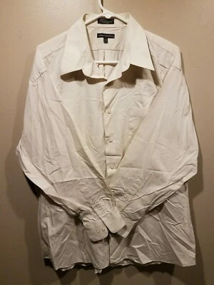 Camisa de vestir para hombre X-Large 17-17.5 34/35 beige State.Ments, abotonada  Foto 1 de 4