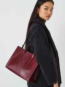 ANYDAY Croc Grab or Shoulder Bag, Burgundy Lizard John Lewis UVP 39,00€ CA1308 - Bild 1 von 13
