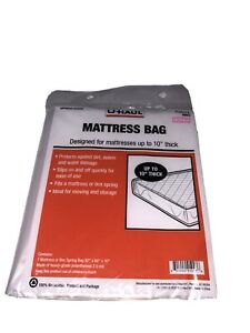 UHAUL Queen Size MATTRESS BAG Protects Mattress During Move Fits 92 x 60 x 10 in