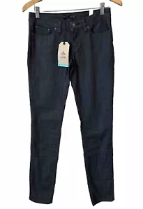 Prana Kara Straight Jeans Grau Damen Gr. 2 Stretch Organic Denim Gorpcore Neu - Bild 1 von 15