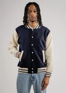 varsity sweatshirt dark navy blue - Picture 1 of 13
