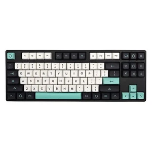 Custom keycaps PBT keycaps 129 Keys XDA Profile Tricolor keycaps with 6.25U 7... - Picture 1 of 9