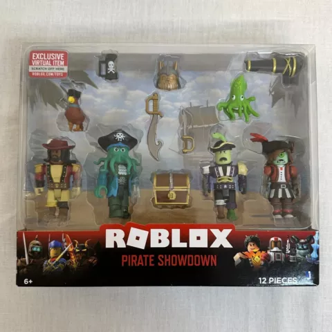 ROBLOX PIRATE SHOWDOWN 12 PIECE SET - FIGURES AND ACCESSORIES - NEW Cover