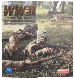 Figura de acción DiD WW2 US 101ª División Aerotransportada Ricky Foster 1/6 12" NUEVO Dragón - Imagen 1 de 12