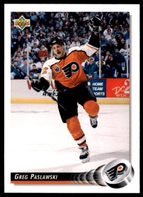 1992-93 Upper Deck Greg Paslawski . Philadelphia Flyers #531 - Image 1 of 2