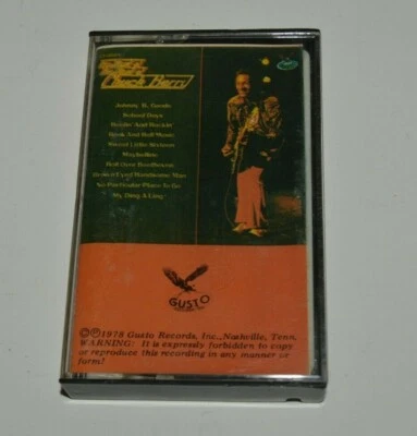 NICE Vintage 1978 The Best of The Best of Chuck Berry Gusto Cassette Tape Rare - Image 1 of 4