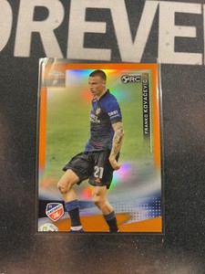 2021 Topps Chrome MLS Franko Kovacevic Orange Refractor /25 RC