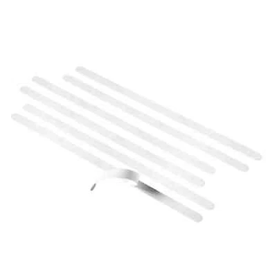 SWEETDEALALABAMA Glacier Bay Non Slip Tub Tread Strips in White (6-Pack), Showers, Tubs, Steps...