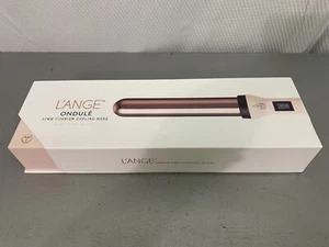 L'ANGE Ondule 32mm Titanium Curling Wand Hair Iron Rose Pink *New Open Box* - Picture 1 of 12