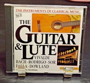 THE GUITAR & LUTE THE INSTRUMENTS OF CLASSICAL MUSIC VOL 10 - 16 SONGS CD 1990 - Picture 1 of 5