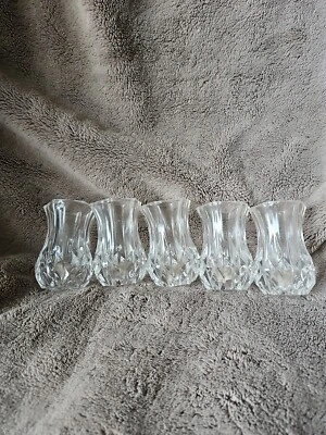 Vintage Crystal d'Arques Violette Glass Set Of 5 - Image 1 of 4