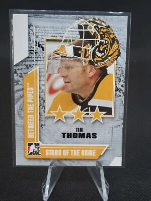 2008-09 In The Game Between The Pipes Tim Thomas #69 - Image 1 of 2