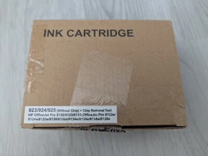 Ink cartridge replacement 923/924/925 NO CHIP for HP OfficeJet Pro - Picture 1 of 6