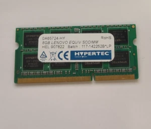 Hypertec 8GB PC3-12800S 1600MHz SODIMM Memory RAM 0A65724-HY Single Stick - Picture 1 of 1