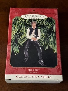 Hallmark Keepsake Ornament 1999 Han Solo #3 in the Star Wars Collector's Series - Picture 1 of 9