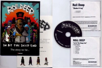 ROLL DEEP ‎- THE STORY SO FAR RARE PROMO BOOK - 2 x CD & DVD - RARE GRIME WILEY - Image 1 of 4