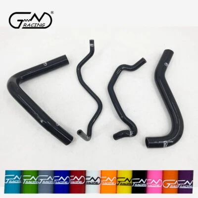 Fit 2009-2019 BMW S1000 R/ RR/ XR /HP4 S1000R Silicone Radiator Hose Kit Black - Image 1 of 4