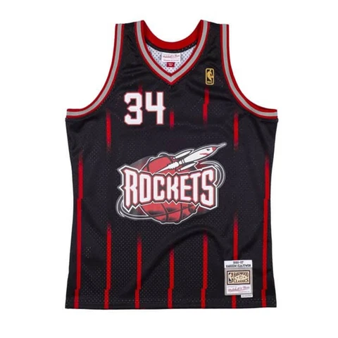Mens Mitchell & Ness NBA RELOAD SWINGMAN JERSEY - ROCKETS 1996 HAKEEM OLAJUWON Cover