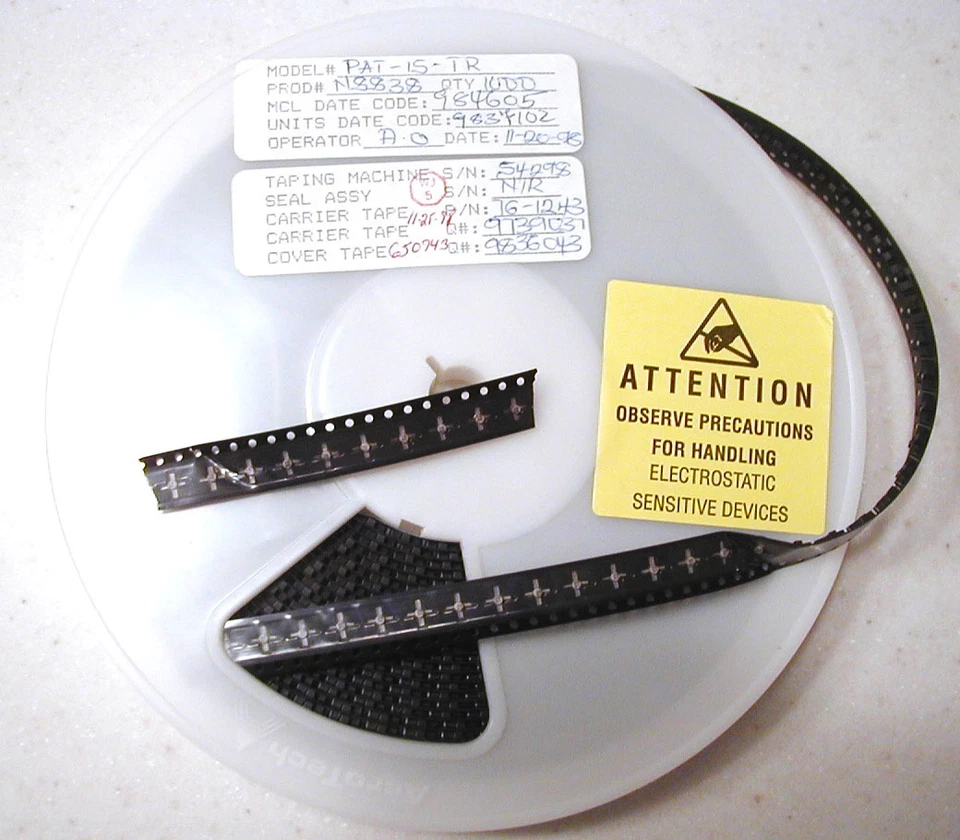 MCL PAT-15 Surface mount 15 dB 50 ohm Attenuator Pads 10 ea. NOS - Image 1 of 1