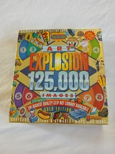 macintosh art explosion,8 discs,gold edition, new sealed - Picture 1 of 11