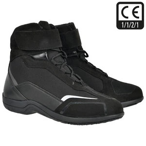 ARMR Eyoshi 3.0 Air Motorcycle Motorbike Boots - Black - Picture 1 of 9