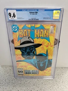 CGC 9.6 BATMAN #386 DC COMICS 8/85 1ST BLACK MASK APP - Picture 1 of 4
