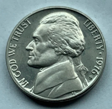 1976-S Jefferson Nickel ***BU*** Full Steps Cover