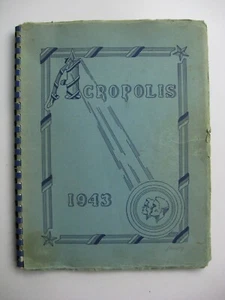 ACROPOLIS ~ Scotia High School ~ Class of 1943 ~ Yearbook PB ~ Scotia, NY - E1 - Imagen 1 de 12