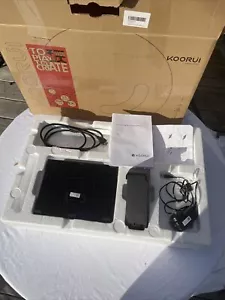 KOORUI 24N1A 24in Black Computer Monitor Full HD 1920 x 1080p VA Display w HDMI - Picture 1 of 5