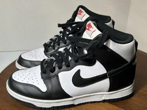 Nike Dunk High Panda DD1869-103 Damengröße 8 weiß schwarz Turnschuhe Skateschuhe - Bild 1 von 11
