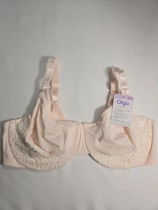 Reggiseno Olga TAGLIA 42D Rosewater Luxury Lift con ferretto #35063 B364-1050 - Foto 1 di 2